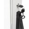 All-In-One Standing Makeup Jewelry Mirror Cabinet, White Lockable Full Length Vanity Mirror Organizer with Rolling Casters